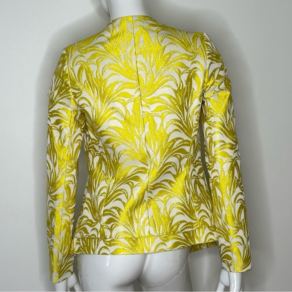 NWT INTERMIX Bayley Metallic Brocade Jacket  Fits a SZ 6 Petitie - Picture 2 of 10